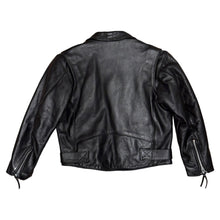 Load image into Gallery viewer, Vintage Leather Motorcycle Kids Jacket Size: 10
