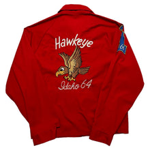 Load image into Gallery viewer, Vintage Chainstitch Embroidered Jacket, Hawkeye Size: Medium
