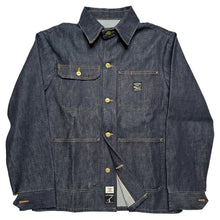 Load image into Gallery viewer, Vintage Pointer Brand Selvedge Denim Chore Coat Size: Small
