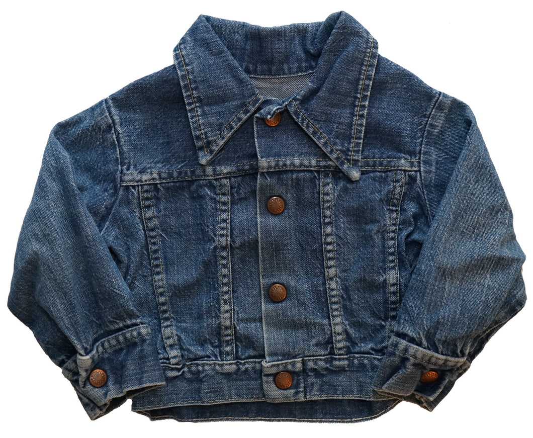 Vintage JC Penny Kids Denim Jacket Size: 2T