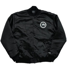 Load image into Gallery viewer, Beyoncé Black Satin Formation Tour Jacket 2016 Size: Small
