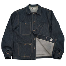 Load image into Gallery viewer, Tellason Denim Coverall Jacket Size: Medium
